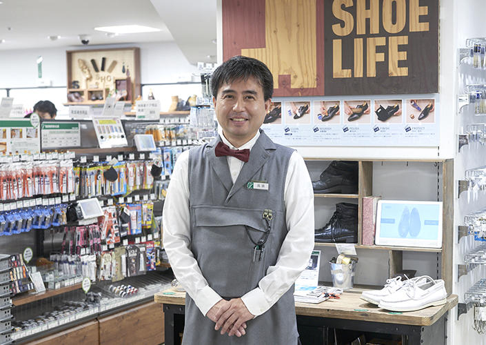 ハンズ横浜店 シューケアマイスター 高須