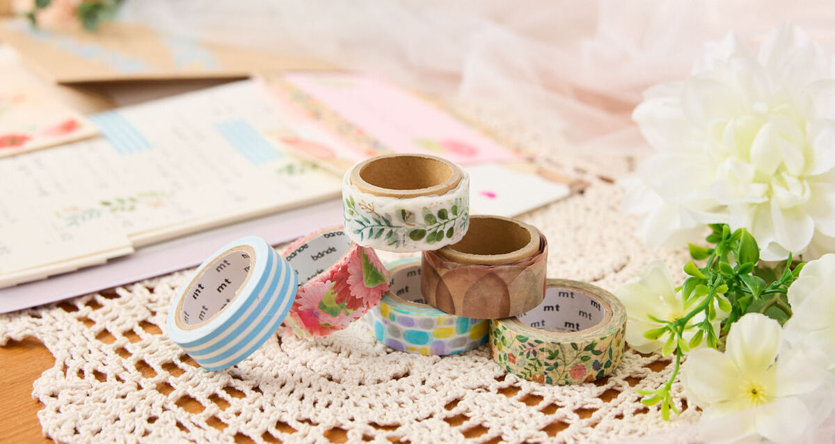 マスキングテープの使い方を紹介