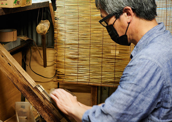 カンナ用作業台