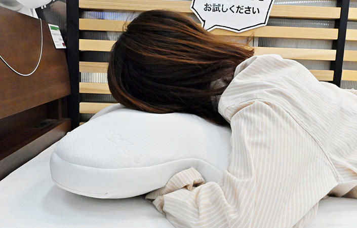 うつ伏せ時の場合