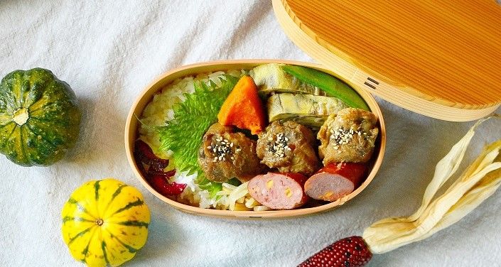 木製のお弁当箱