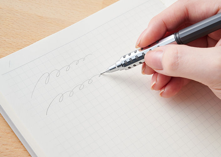 オレンズで文字を書く