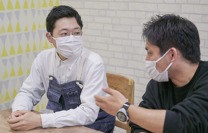 傘ソムリエ土屋さんとハンズ傘バイヤー佐藤