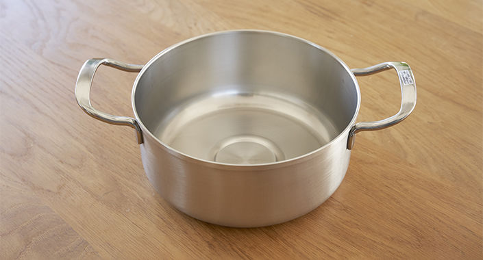 Hand Marks 毎日使いたくなる重ねられるステンレス鍋 20cm