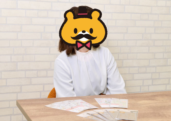 シールは使わないのも楽しみ方