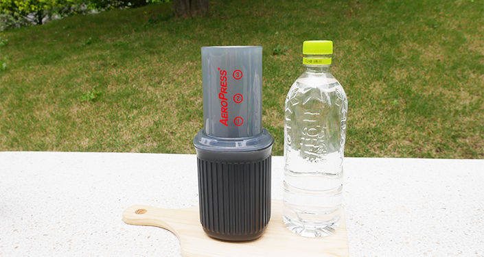 水でも抽出ができます