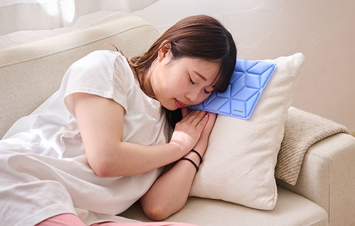 コジット　COOLOOP　アイスピローシート　ブルー