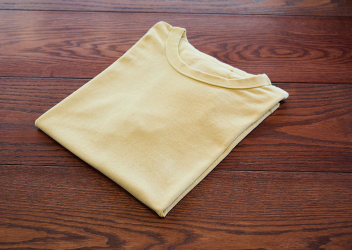 Tシャツのアイロンがけ完了！