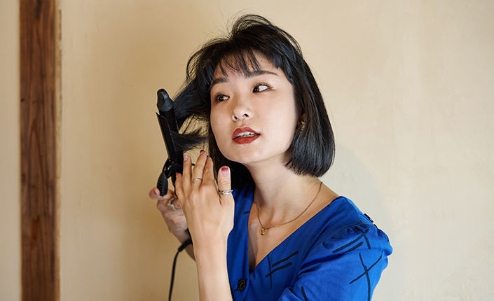昭和ヘアアレンジ　カールドライヤー