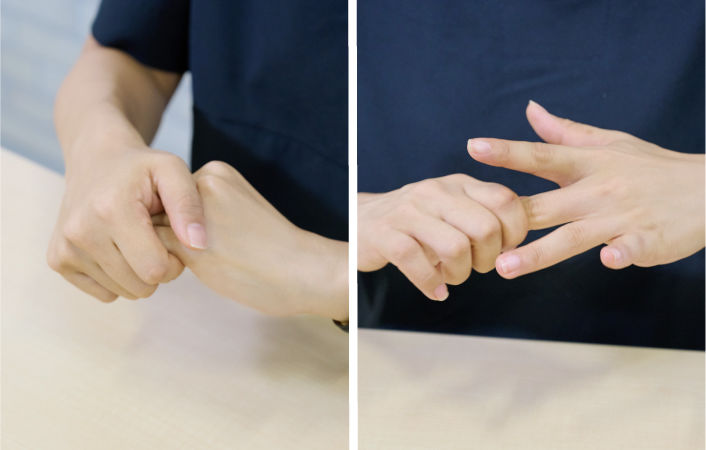 ハンドクリームの基本の塗り方