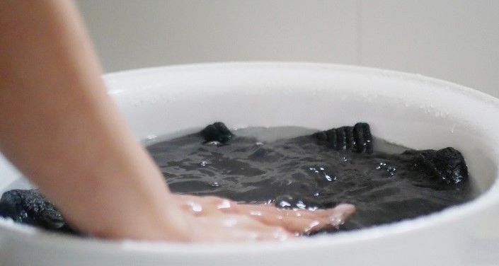 押し洗い