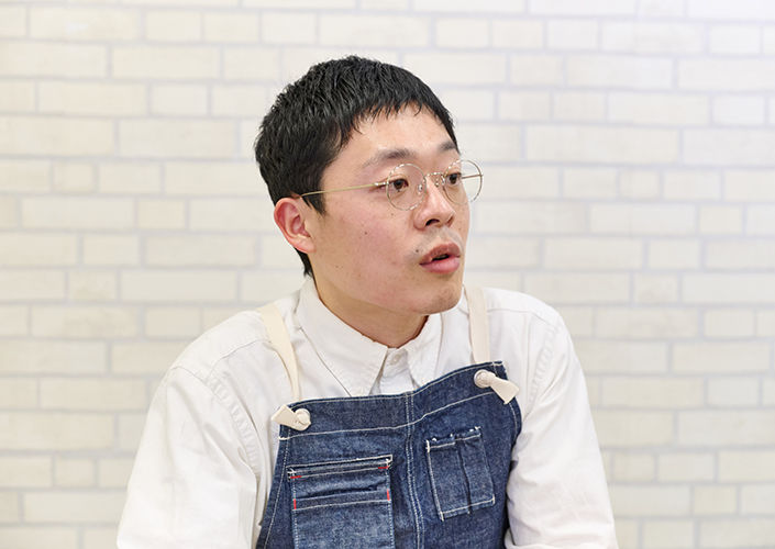 驚く土屋さん