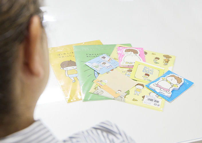 大瀬さんが集めているヨシタケシンスケさんグッズ