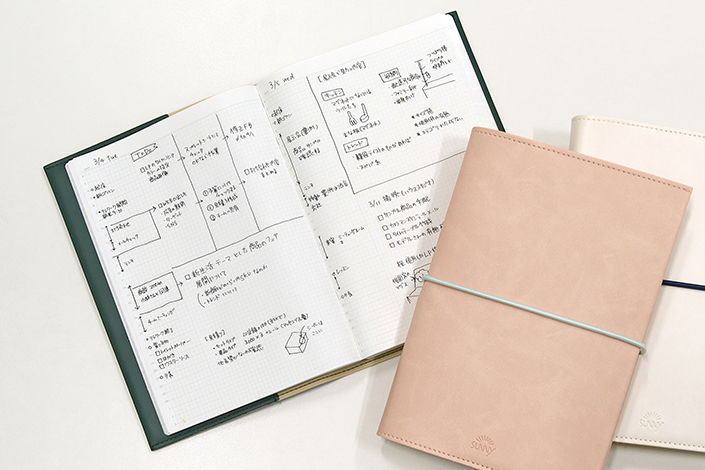 書く日も、書かない日もある！なら「フリーデイリー」タイプ