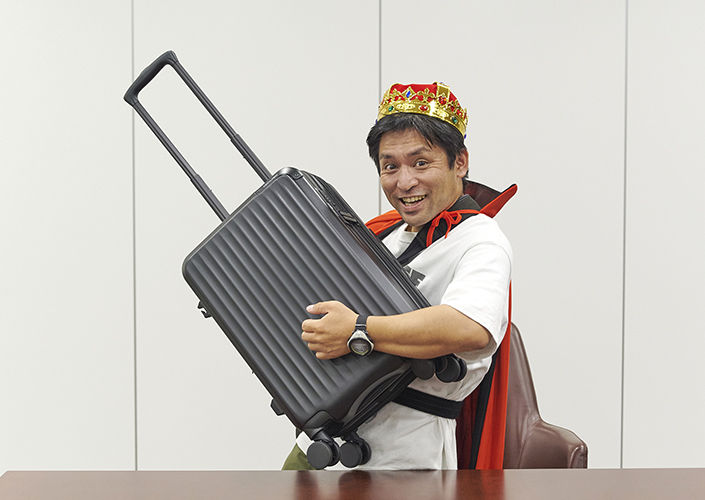 SKYLABO×スーツケースの伝道師 拡張スーツケース