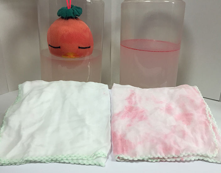 洗濯アカパックン実験結果