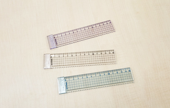 クツワ 波線も引ける直定規