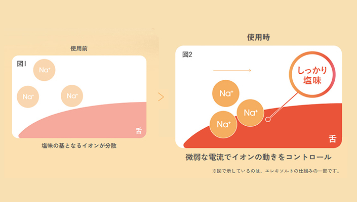 エレキソルトの仕組み