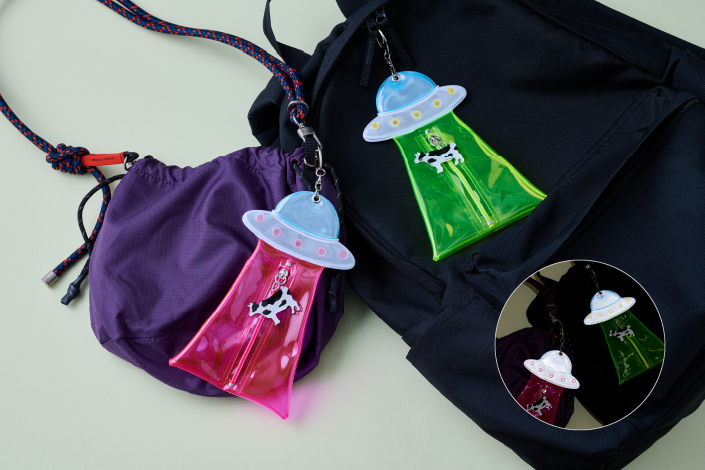 未確認飛行フラットポーチの特徴