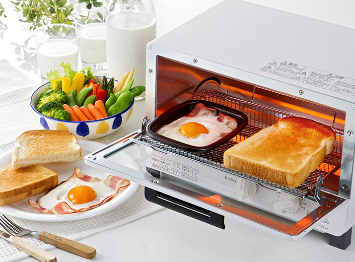 パンを焼きながらおかずも調理できる優れもの