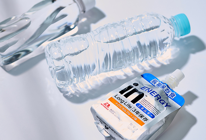 長期保存も。水分＆塩分＆エネルギー補給