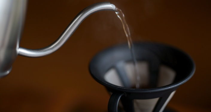 注ぎ口が細いコーヒーケトル