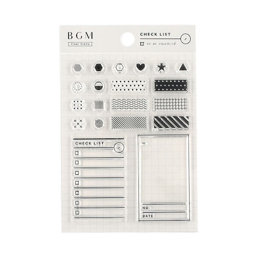 BGM　クリアスタンプ