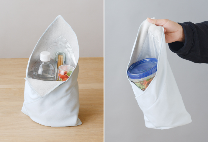 ハンズオリジナル ピタッとくっつく保冷クロス