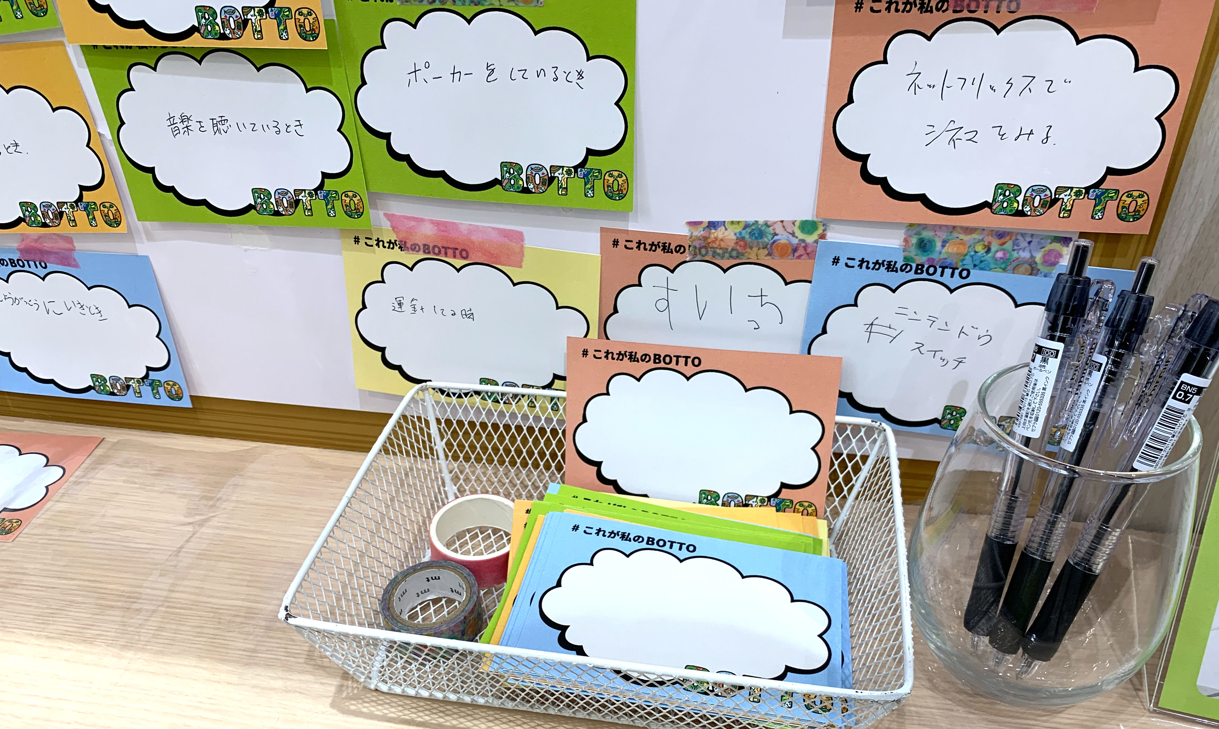 あなたのBOTTOを教えてください