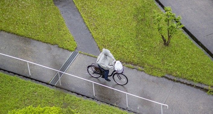 濡れない方法を実践して、雨の日でも安全・快適な自転車ライフを
