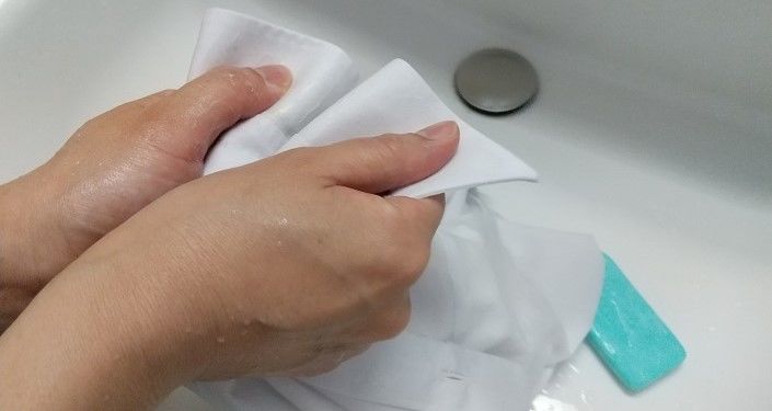 もみ洗い
