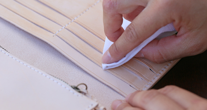 革財布をお手入れするときのポイント