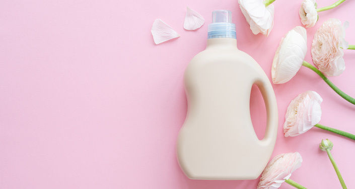 薄めた柔軟剤で拭き上げる