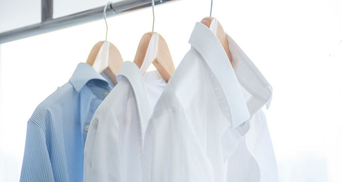 洗濯後の服の干し方
