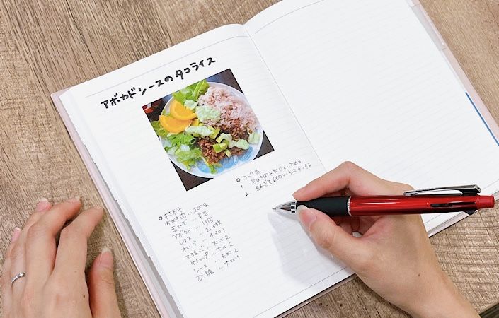 7.趣味の手帳はノートサイズで思う存分記入