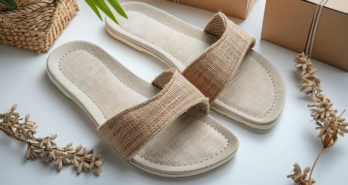 ジュート・リネン製サンダルのお手入れの手順