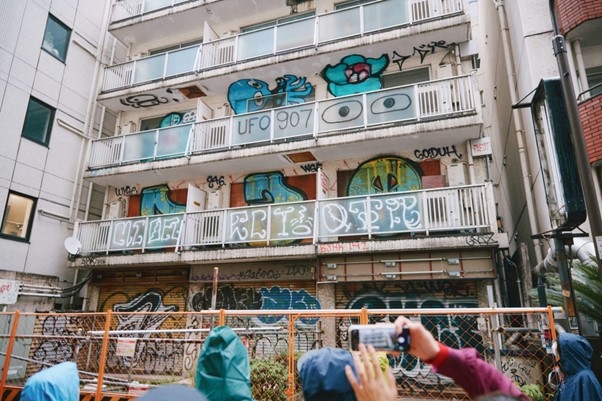 インパクト抜群の建物を発見