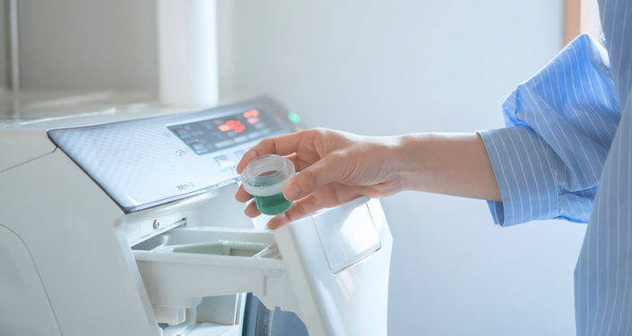 消臭効果のある洗剤で衣類をケアする