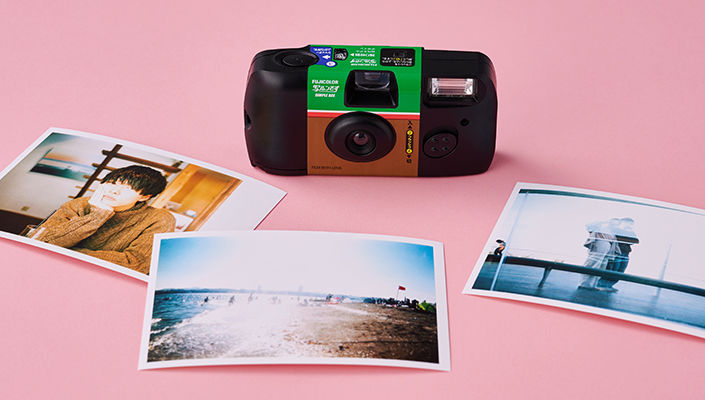 懐かしいのに新しい！〈写ルンです〉