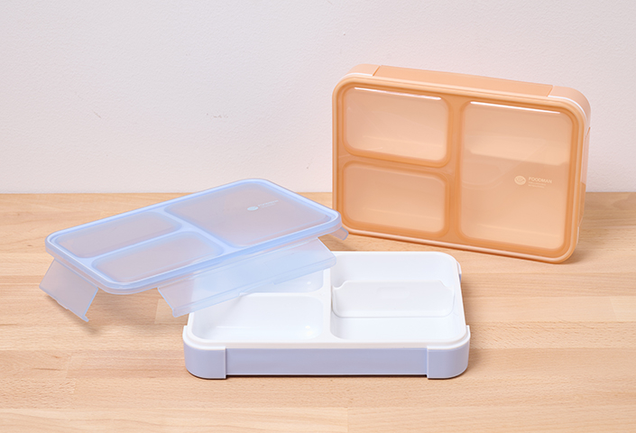 薄型弁当箱 抗菌フードマン