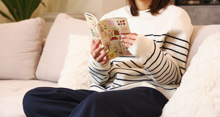 書いた日記の内容を時々読み返す
