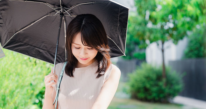 日傘ってどんな効果があるの？