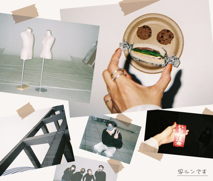 〈写ルンです〉で撮影したAyaさんのお写真