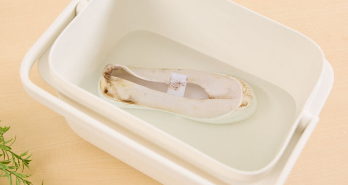 つけおき洗いをする