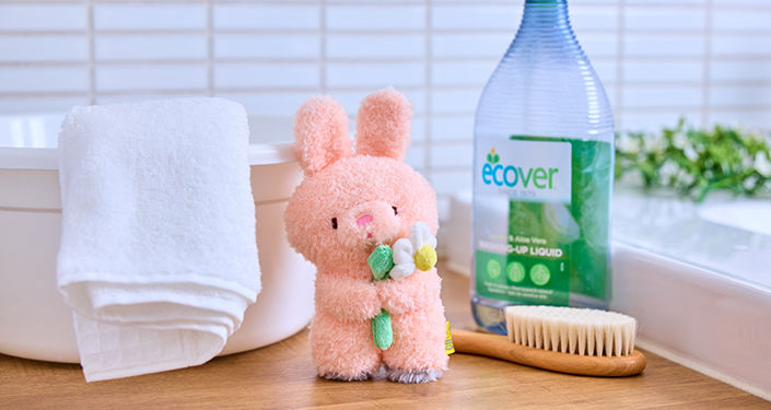 ぬいぐるみの洗い方の手順